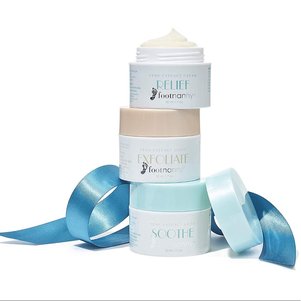 Footnanny Hemp Extract Spa Treatment Set